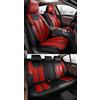 NOBQUA Coprisedili Auto in Pelle - Fodere Sedili Auto di Lusso Universali - Copri Sedili Impermeabili e Eleganti per Tutti i Veicoli
