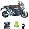 CLICK & GO COMPATIBILE CON HONDA XADV 750 per anno 2018 18 COPRIGAMBE R186-X TERMOSCUDO TUCANO URBANO COPERTA TERMICA IMPERMEABILE INTERNO IN ECO PELLICCIA SPECIFICO PER SCOOTER