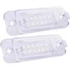 YTJLF Luce targa Per Benz Per M Per Classe Per ML Per W163 2001-2005 2X Luce Targa A LED Bianca Registration Lamps