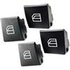 VBVKEPENDZ Pulsantiera Alzacristalli Per Mercedes Per B&enz W204 W212 W463 W166 X166 Classe A W176 CLA Coupé C117 X204 Coperchio Pulsante Alzacristallo 4 Pezzi/set