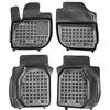 MTM Tappetini Gomma per Honda Jazz IV/Jazz Crosstar (Hybrid) 06.2020- Design a Vaschetta, su Misura con Bordi Rialzati cod. 3D 9087
