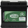 Quantum Energy Magneti Marelli Batteria per auto Start&Stop 55AH 12V 500A EN1 per cassetta L01