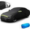 Ansixeay Car Cover Full Cover for BMW M3 CSL E46 2003,Car Cover Waterproof Breathable Outdoor for All Weather, Dust-Proof,Scratchproof and UVproof with Zip and Cotton Lined