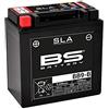 BS Battery Batteria moto BS SLA BB9-B (YB9-B) AGM - Senza manutenzione - 12 V 9 Ah - Dimensioni: 135 x 75 x 139 mm compatibile con PIAGGIO PX200GS 200