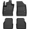 MOTOS Tappetini in gomma per auto adatto per Jeep Compass II dal 2016 Migliorate il vostro comfort di viaggio con il tappetino antiscivolo per auto 3D.