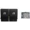 MAX SVW109 Interruttore Alzacristallo anteriore Sx Numero di contatti a spina: 4 Compatibilità con VW Polo Hatchback 6R1, 6C1 POLO 9N Fox Hatchback 5Z1, 5Z3, 5Z4, SEAT Ibiza III Hatchback 6L