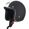 BHR Retro' 711 94019 Casco Demi-Jet da uomo, S, Nero e Bianco