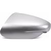 ERUEUBGRM Copertura dello specchietto retrovisore Coperchio Dello Specchietto Retrovisore Per Kia Per Forte Per Cerato K3 K3S Per Ceed 2012-2018(Diamond Silver L)