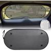 EOYLBFWH Parasole Auto lunotto Posteriore, per Kia Stonic Crossover 2020-2024, Retinato Traspirante Oscurante Auto Visiera Tendine Privacy Parasole Posteriori parabrezza