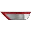 Twxxws Catadiottro Paraurti Posteriore Per Ford Per Focus Mk2 Hatchback 3 2008-2011 Accessori Auto Paraurti Posteriore Lampada Luce Retromarcia Destra Sinistra Lati Rosso(Right)