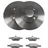 VAICO Kit freno, Freno a disco V25-2205 Compatibile con: FORD FIESTA V, FIESTA V Van, FUSION, MAZDA 2