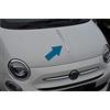 ALVM Parts & Accessories Listello di modanatura cromato per cofano per 500 (2007+)