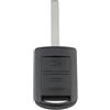 HETEVSCCK Guscio Per Chiave Per Opel Per Vauxhall Per Corsa 2000-2006 Per Meriva 2003-2010 Per Combo 2002-2012 Per Agila 2000-2007 Cover Chiave Auto A 2 Tasti