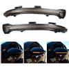 Hacreyatu Indicatori di direzione dinamici a LED nello specchietto retrovisore per Golf 7 MK7 GTI 7 R 7.5 Golf Sportsvan Touran L II (Giallo)