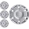 W-Parts SERIE 4 BORCHIE - 4 COPRICERCHI COPPE RUOTA 14 PER FORD FIESTA