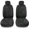 Mossa Coprisedili anteriori compatibili con Ford Ranger IV, V, VI (1998- ) - fodere sedili auto - set coprisedili auto universali - 2UNE-GR