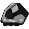 NNLMUU Piastra di supporto per estensione staffa laterale Per CRF1000L CRF 1000L Adv Per Africa Twin 2016-2018 Moto CNC Cavalletto Estensione Piastra Di Supporto Laterale