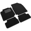 IL TAPPETO AUTO BY FABBRI 3 SPRINT03301 - Tappetini su Misura per Auto in Moquette Antiscivolo Compatibile con Micra K12 dal 2003-2010