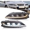 VLAND Motor Faro Full LED per Mazda 6 Sedan/Hatchback/Wagon 1st Gen GG1 2003-2008, con display dinamico, lato conducente e passeggero