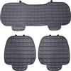 Rebeca Shop 3pz Coprisedile Universale Auto | Protezione Sedile 2 Anteriore e 1 Posteriore | Protector Comfort Automotive Cuscino Interni (Grigio)