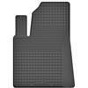 Motohobby Tappetino in gomma anteriore sinistro bordo alto 15 mm per Fiat Panda II - su misura