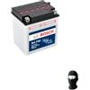 farbrothersonline COMPATIBILE CON BOMBARDIER GTX 4-Tec 1500 2004 BATTERIA BOSCH YB30CL-B M4F600 COMPLETA PER IL MONTAGGIO YUASA YB30CL-B 12V/30AH SPUNTO ACC 300 SPECIFICA 168X132X176MM
