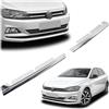 CHROMEMASTER | Compatibile con VW Polo 2017-2021 | Profili per Griglia Anteriore; Modanature per Griglia del Radiatore; Acciaio inossidabile Lucidato | Nuovo, Attraente Aspetto dell'Auto