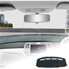 KUNGKIC Per Fiat 500 2008-2023 cruscotto tappetino cruscotto copertura interni auto parti interne protezione sole dashboard luce protezione accessori interni opaco