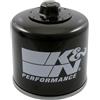 K&N Filtro dell'olio K&N KN138 compatibile con Aprilia RSV4 1000 Factory, Kawasaki VN800 A, Z 750 800 1000, Yamaha YZF-R1 1000 R6 600, VMX-12