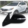 TiJeRa Specchio Retrovisore Laterale Per KIA Sportage R 2011-2016 Accessori Auto Specchio Laterale Esterno Auto Montaggio