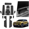 BIBIBO Tappetini antiscivolo Compatibile con Jeep Avenger 2023-2025, tappetini in gomma per console centrale, Avenger Tappetini per Console Centrale (nero)