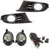 Sovxbgw Paraurti Anteriore Fendinebbia Kit Cavi E Cavi Per Fari Fendinebbia A LED Per VW Per Golf 6 MK6 Cabriolet Fari Alogeni Fari Anteriori Gruppo(1 Set LED)