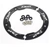 TEAUSA Misura for Yamaha T-MAX 530 Tmax 530 2012-2016 2013 Coperchio della puleggia della cinghia di trasmissione in alluminio Disponibile TMAX530 Accessori (Color : Black)