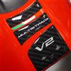 labelbike - Adesivo 3D Moto Paraserbatoio Protezione e Decorazione in Resina compatibile con Ducati Multistrada V2 V2S 2025 Colore Carbonio