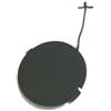 Generico PRASCO FT3421236 TAPPO COPRIGANCIO TRAINO ANTERIORE PARAURTI SPECIFICO PER GRANDE PUNTO DAL 2005 AL 2009. COLORE NERO.