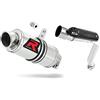 DOMINATOR Terminale di Scarico Marmitta Silenziatore GP1 compatibile con CB 600F HORNET 2003-2006