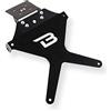 BARRACUDA PORTATARGA RECLINABILE REGOLABILE BARRACUDA MOTO KAWASAKI ZX-10R 2008-2010