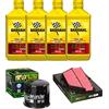 MG Kit KIT TAGLIANDO OLIO FILTRO ARIA FILTRO OLIO SUZUKI GSX-R 600 750 06 10