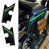 BLACK DOVES GRAPHICS Adesivi Resinati 3D Parafango Anteriore Compatibili con Kawasaki Versys 650 2017-2020