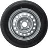 UNITRAILER KENDA Ruota per Rimorchio Leggero 155/70 R13 74N, Cerchio in Acciaio 4x98 ET30, Pneumatico KargoTrail 3G per Carrelli da Giardino e Campeggio, Portata Massima 375 kg