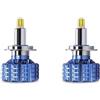 DISCORAMA KIT LED H1 LAMPADINE 360° FARI LENTICOLARI AUTO 120W CANBUS 6000K LUCE BIANCA