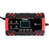 DOBRVVGT Carica Batteria per Auto,Caricabatterie Auto Caricabatteria auto 12 / 24V 8A dello schermo di tocco di impulso riparazione Caricabatteria for auto Batteria del motociclo