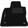 Somer Car Tappetino Auto SOLO LATO GUIDA 1pz compatibile con Ford KUGA 3 2020-2025 | 1 tappeto su misura in moquette, bandiera Italia