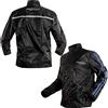 A-Pro Tuta Moto Antiacqua Giacca Impermeabile Antipioggia Antivento Blu XL