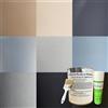 TENDEEVOLUTION Ricambio Tessuto Cielo Auto con Colla Spray o a Pennello. Kit Riparazione Cielo Auto Scollato Rimedio fai da te (Grigio Antracite Nido d'ape, 1,50 X 2 MT + 1 Colla (Pennello Incluso)