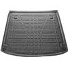 Apline Vasca Baule per Opel Astra (H) Sports Tourer 2004-2009 Flessibile Tappetini Bagagliaio Nero