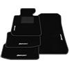 Somer Car Tappetini compatibili con BMW Serie 3 E92 Coupé 2006-2013, Ricamo Sport, Kit tappetini auto personalizzati, Set tappetini, Moquette auto
