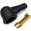 Generico Kit Attacco Candela a Forchetta + Cappuccio in Gomma per V e s p a PK 50 XL, 125, Primavera ET3, A p e 50 - Rif. CIF 9126 + G0849