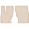 Wielganizator Tappetini auto in velluto su misura, compatibili con Rover Sport II SUV - Beige gommato - Set anteriore - Completo anteriore