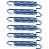 Akozon molla marmitta + Moto Tubi di scarico Parti montaggio, 6pcs Ganci a molla per tubo di scarico marmitta in acciaio inossidabile per Moto Scooter ATV (blu)